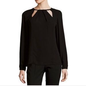 New Ramy Brook Eve Cutout Blouse Size Medium